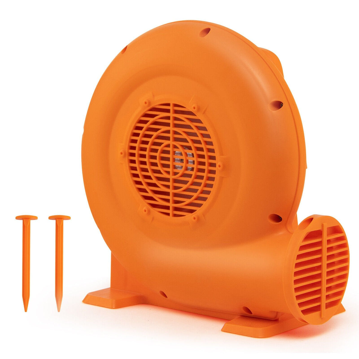 Soplador de aire de 550 W para inflables, con cable de 25 pies y enchufe GFCI de 550 W