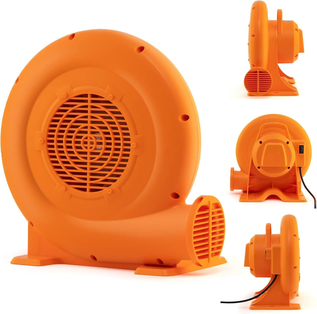 Souffleur d'air 750 W (1.0 CV) pour structures gonflables avec câble de 25 pieds et prise GFCI