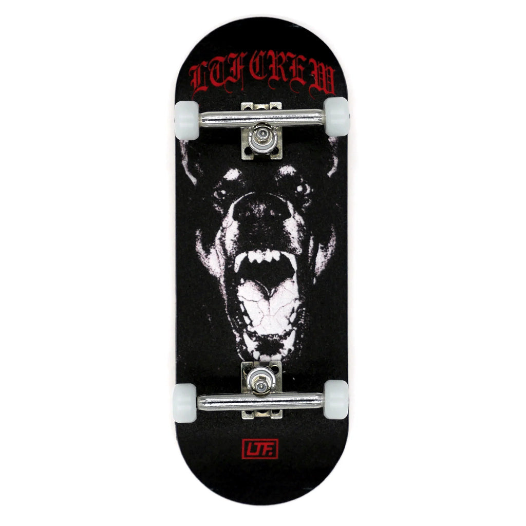 Fingerboard completo Slushcult x LTF 'Grom Series Doberman' - Negro