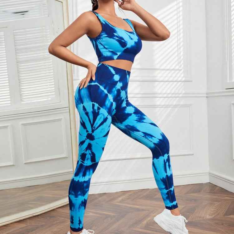 Tenue de yoga et de course à pied pour femme – Ensemble de sport dos nu