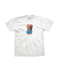 Camiseta de gramaje grueso DGK 'Dough Cone' - Blanca