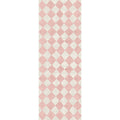 Trestres Checkered Malibu Pink & Ivory Rug