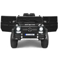 Coche eléctrico infantil Mercedes-Benz Maybach de 12V con licencia, suspensión en las cuatro ruedas, control remoto 2.4G y seguros en las puertas, 30 kg, negro