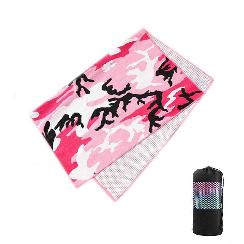 Tie-Dye-Yoga-Decke – Breites Yoga-Matten-Handtuch & Übungsdecke