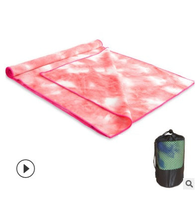 Tie-Dye-Yoga-Decke – Breites Yoga-Matten-Handtuch & Übungsdecke
