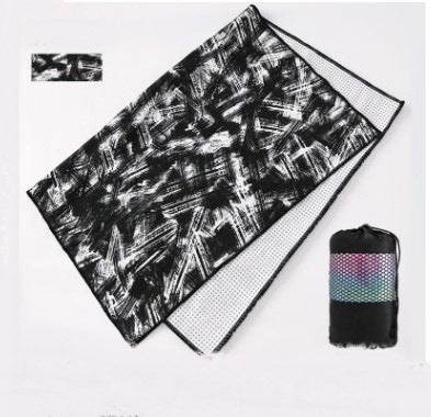 Tie-Dye-Yoga-Decke – Breites Yoga-Matten-Handtuch & Übungsdecke