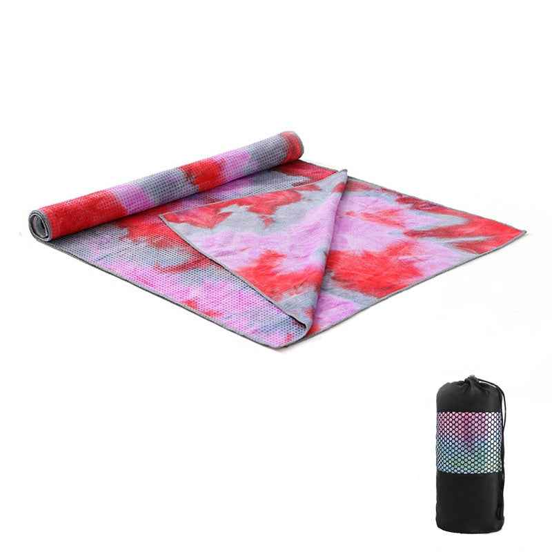 Tie-Dye-Yoga-Decke – Breites Yoga-Matten-Handtuch & Übungsdecke
