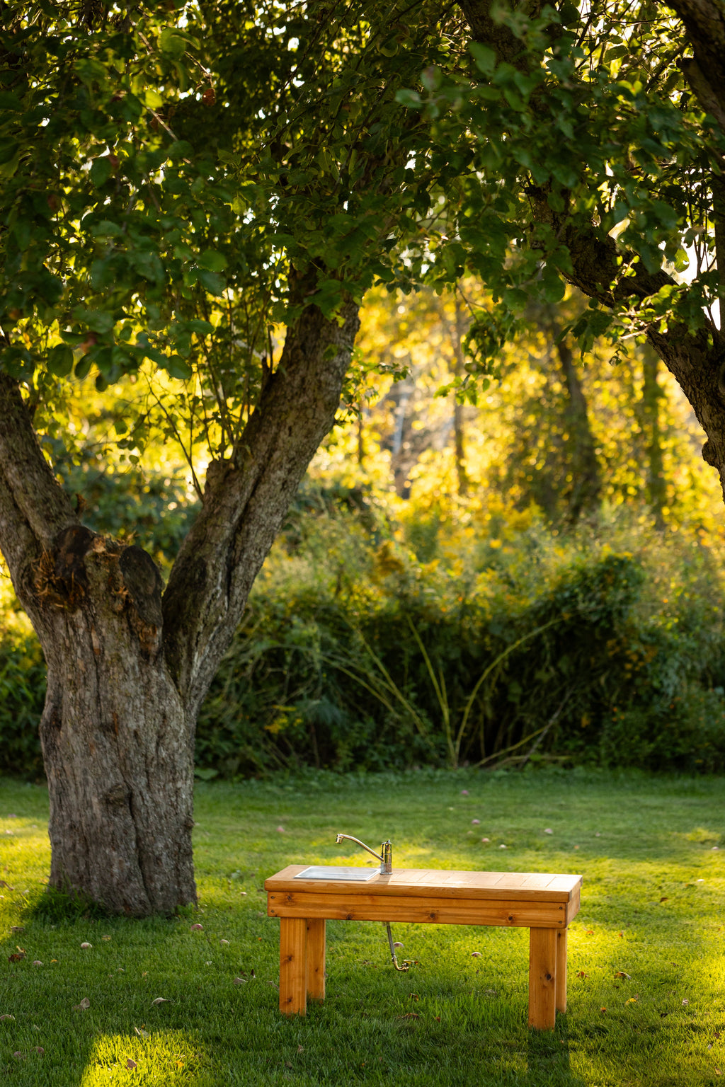 One Sink Simple Mud Kitchen
