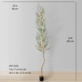 Olivo Artificial Olive Tree Potted Plant (Multiple Sizes)