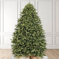 Artiplanto Oscar Most Realistic Artificial Fir Pre-Lit Christmas Tree 7.5'