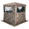 Tente d'affût de chasse portable pop-up 2-3 personnes avec sac de transport et poche de rangement