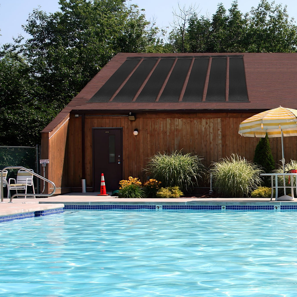 2 Stück 10/16,4/20 Fuß wetterfestes Solar-Poolheizsystem-S