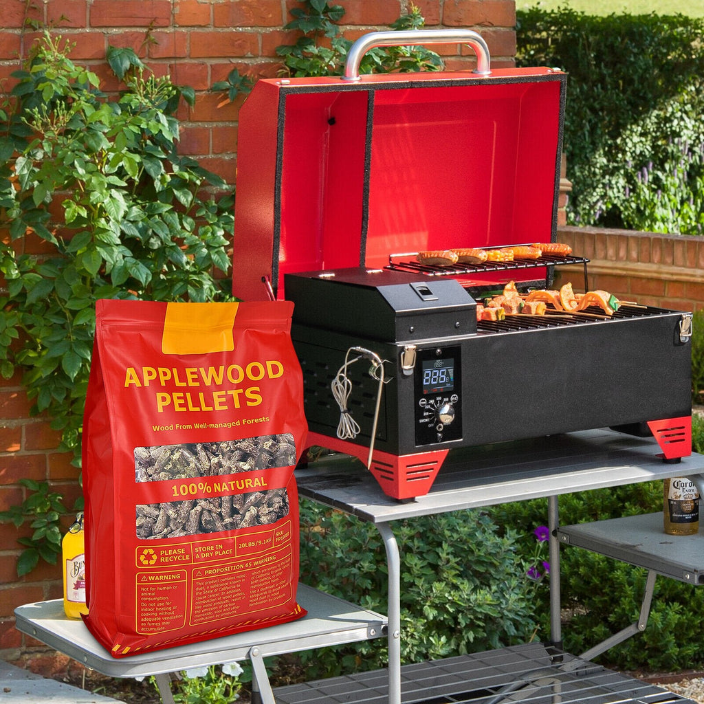 20 Pfund Apfelholzpellets, 100 % naturbelassen, für Pelletgrills