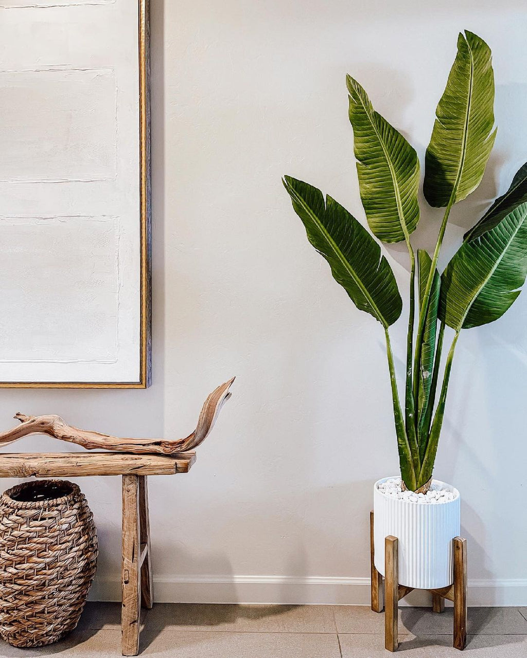 Luca Artificial Bird Of Paradise Potted Plant (Multiple Sizes)