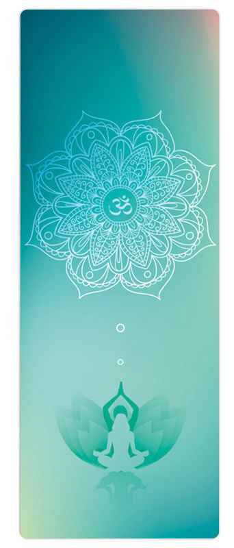 Rutschfeste Yogamatte – Fitness-Trainingsmatte aus Gummi