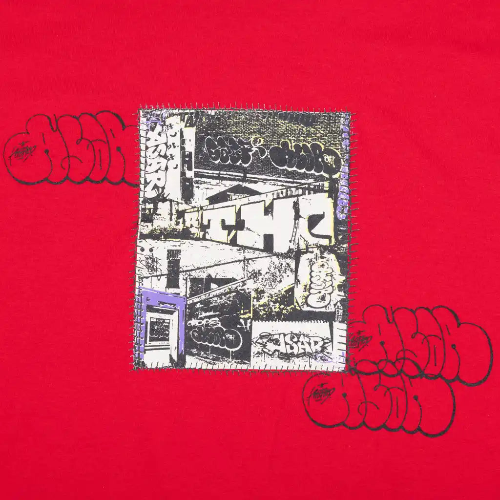 Camiseta Frosted Skateboards 'Asar Stuff P1' - Roja