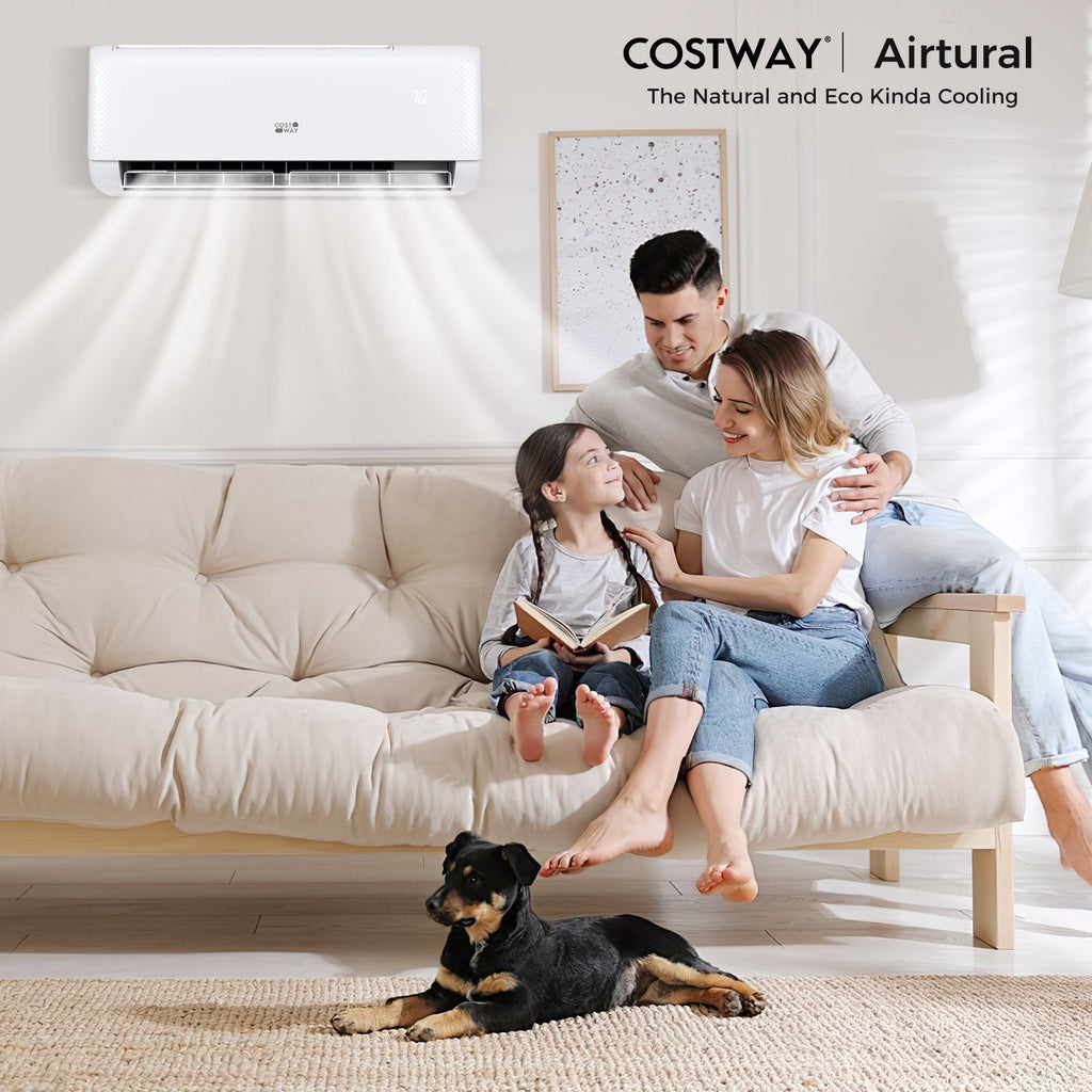 Airtural Series 24000 BTU 21 SEER2 Mini-Split-Wärmepumpe Energy Star-zertifiziert WLAN-fähig