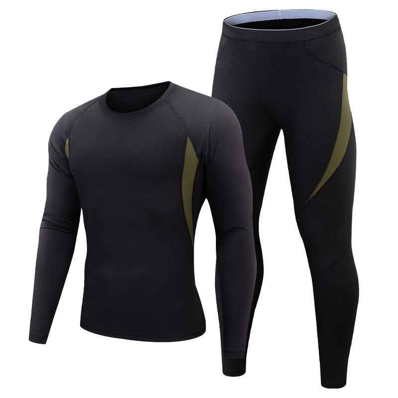 Herren-Thermo-Sport-Trainingsset – Warme funktionelle Baselayer-Sportunterwäsche