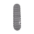 Frosted Skateboards 'Diamond Graphic' スケートボードデッキ - グレー/ブラック