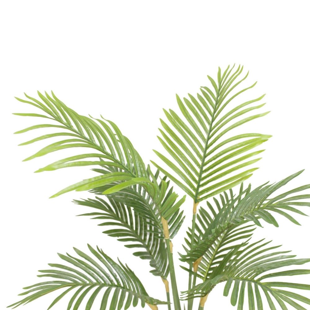 Pijao Artificial Hawaii Kwai Palm Tree Potted Plant 4'