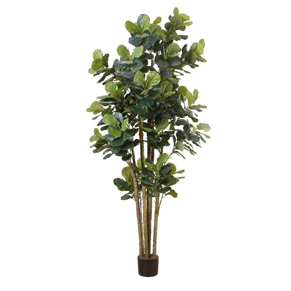 Dante Artificial Fiddle Leaf Potted Plant 10'