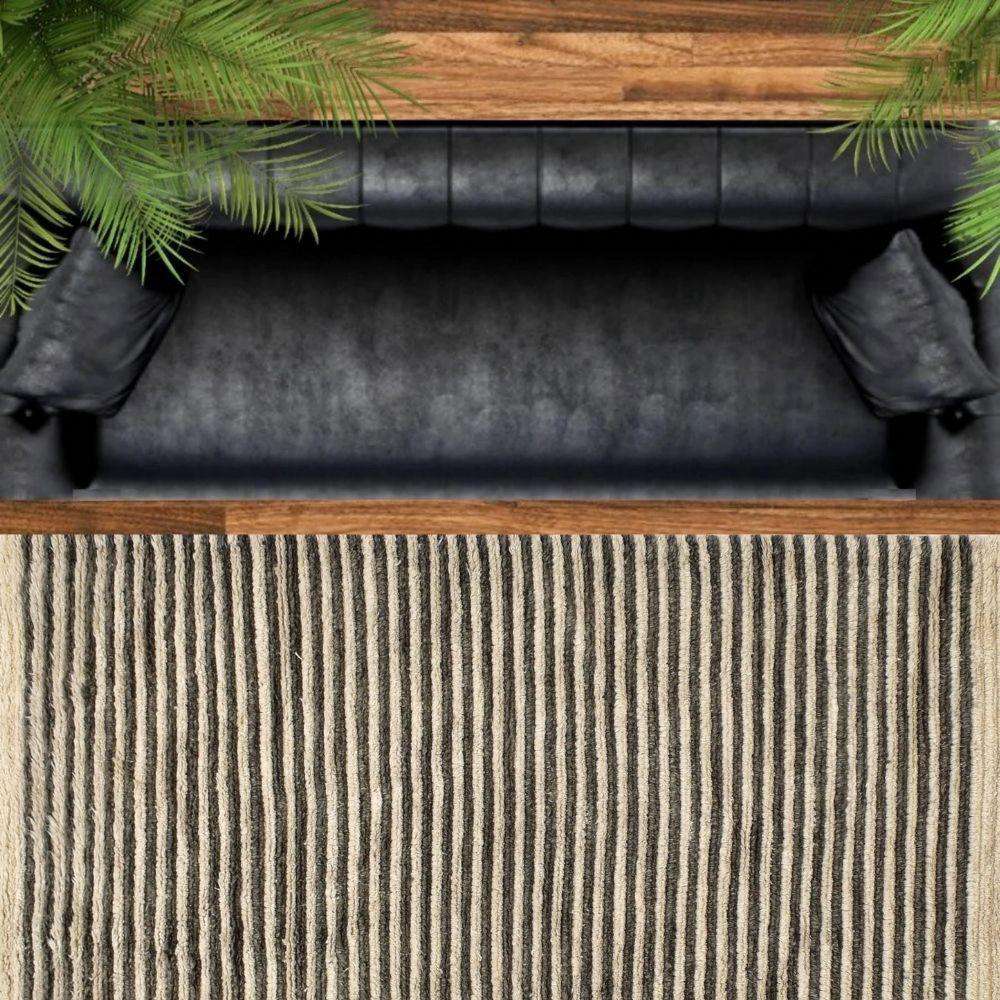 Troy Woven Wool 6X9 Rug