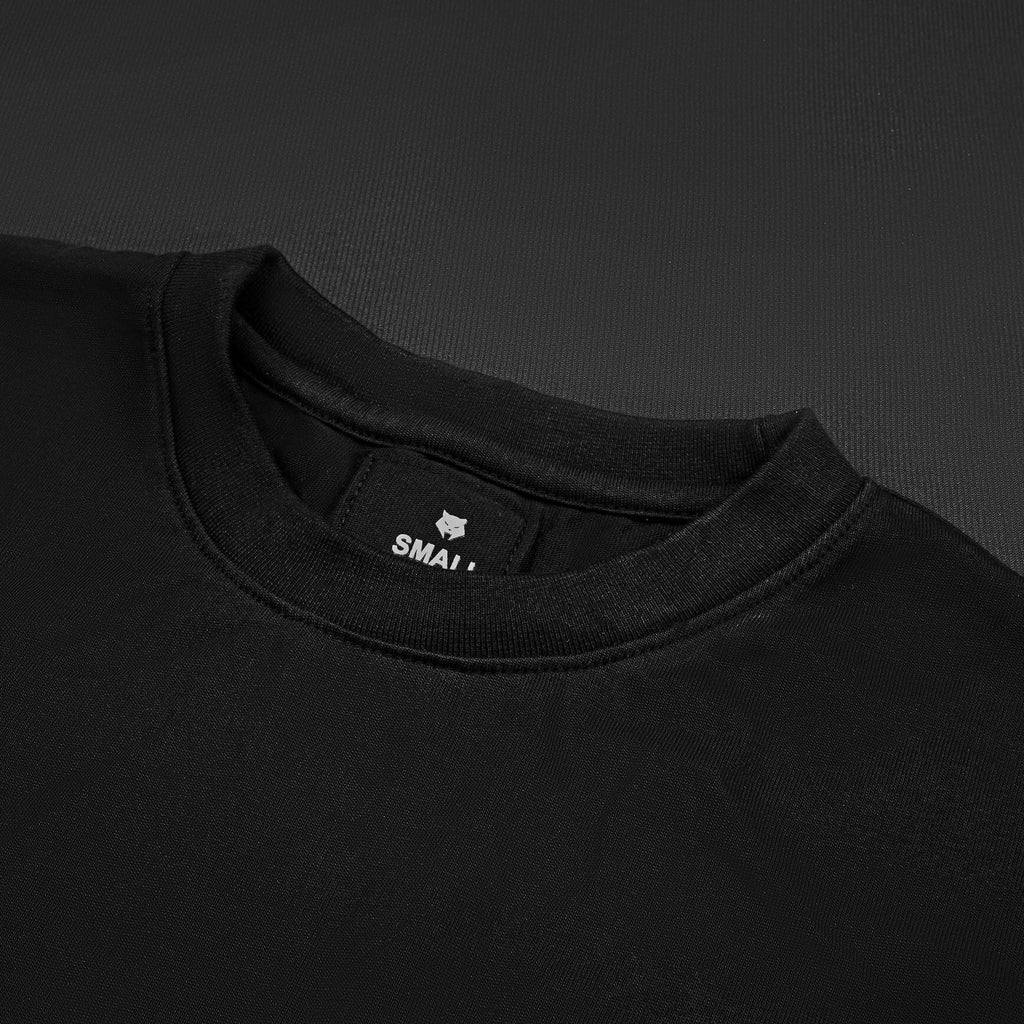 OPERATOR_77 T-SHIRT OVERSIZE — NOIR DE GUERRE