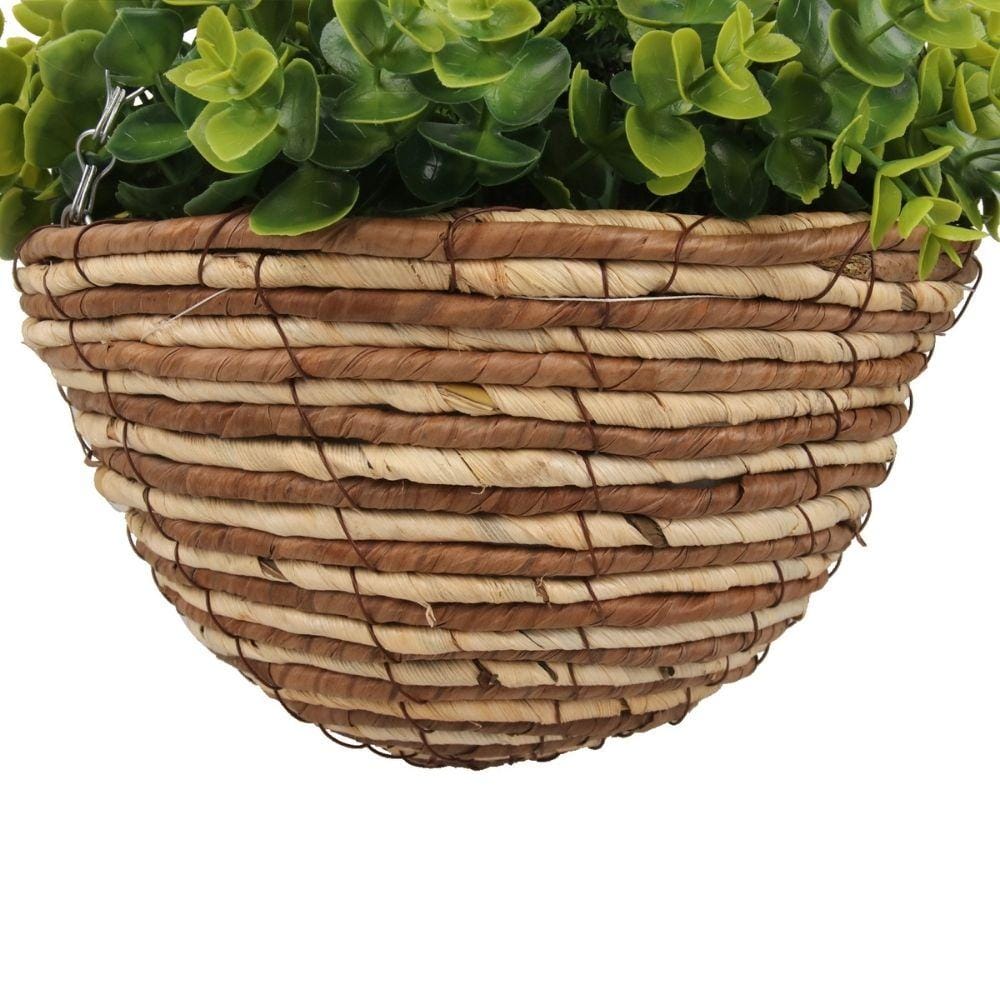 Penelope Artificial Floral Arrangement In Hanging Basket
