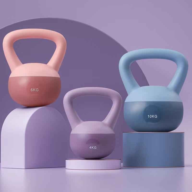 Damen-Fitness-Kugelhantel für zu Hause – PVC-Krafttrainingsgerät