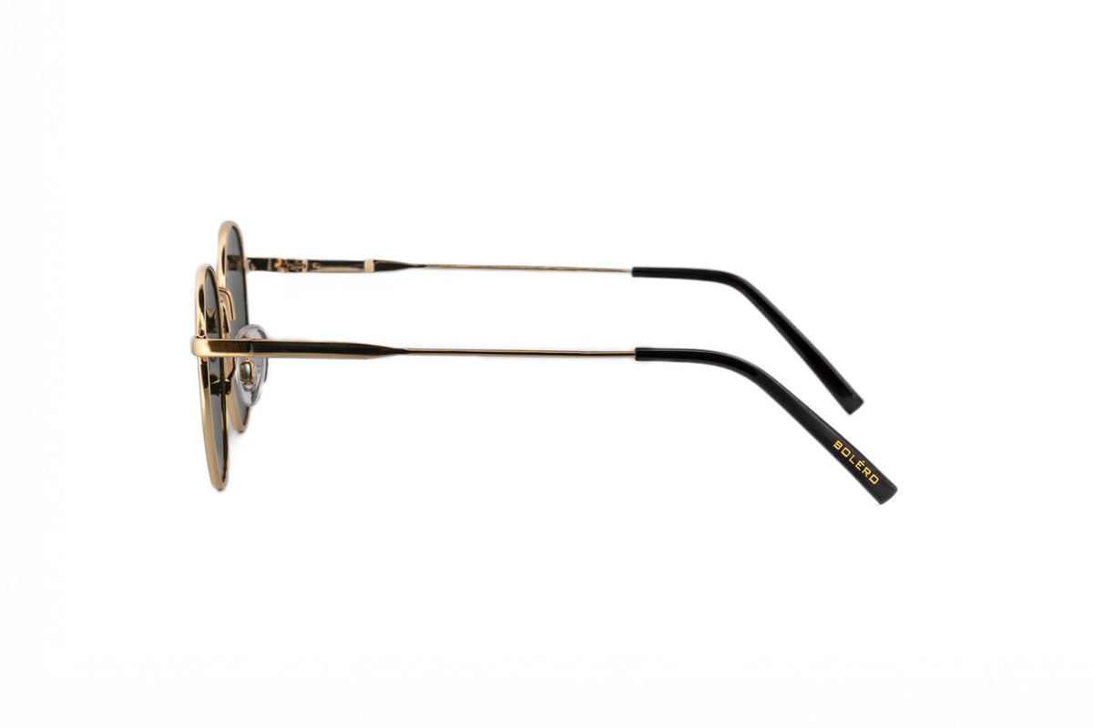 Boléro Sage — Runde Metall-Sonnenbrille