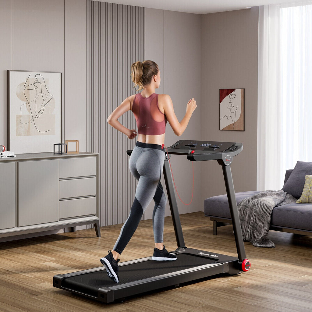3,75 PS Faltrunway-Laufband mit App und 12 Voreinstellungen