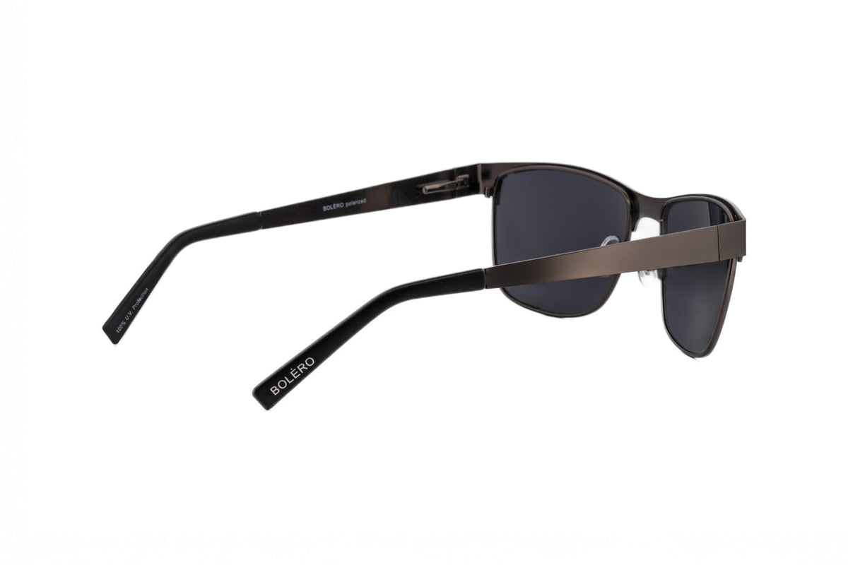 Boléro Alestro — Gafas de sol polarizadas con montura metálica tipo browline