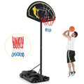 4,25–10 Fuß tragbares, höhenverstellbares Basketballkorb-System