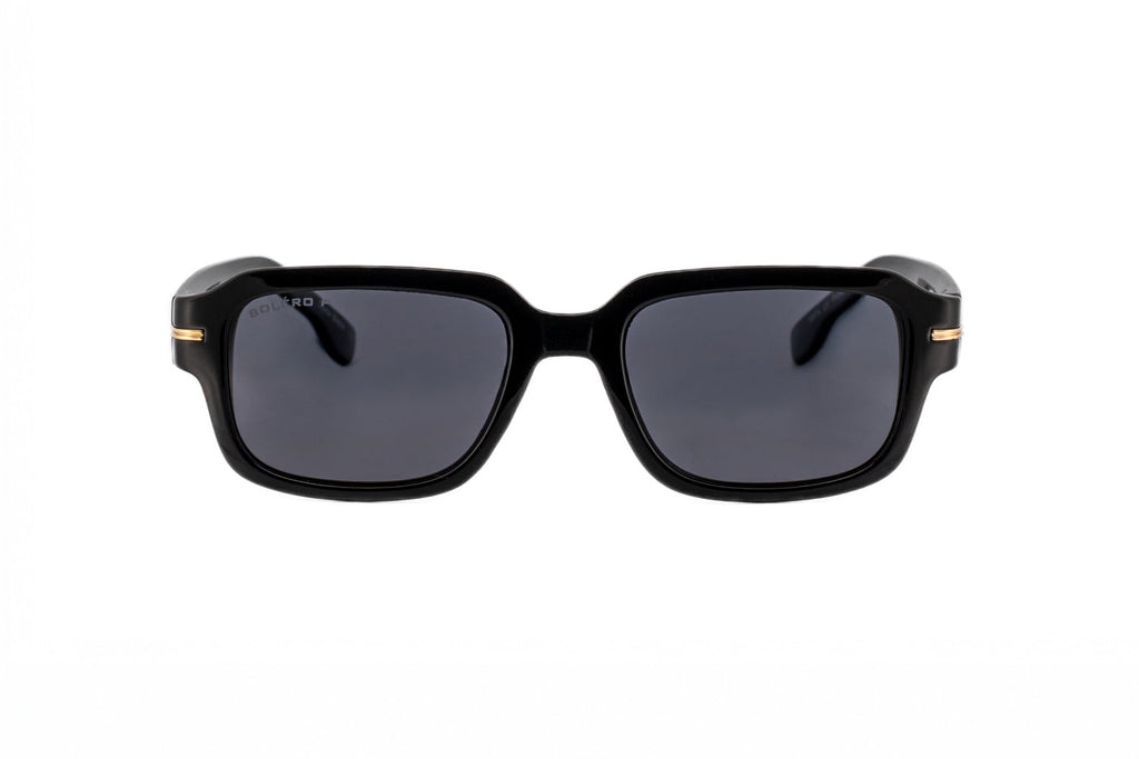 Lunettes de soleil rectangulaires rétro Boléro Rhea