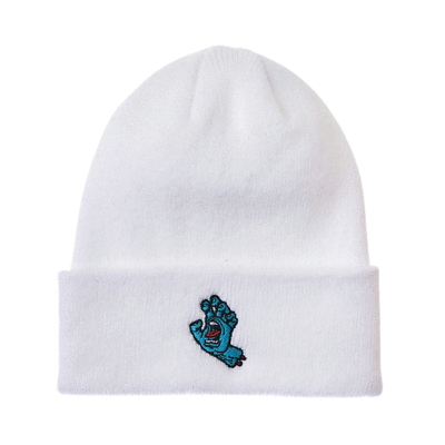 Gorro Santa Cruz 'Screaming Hand' - Blanco