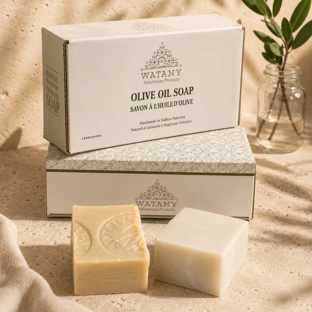 Palestinian Olive Oil Soap – Handmade Natural Nabulsi Bar