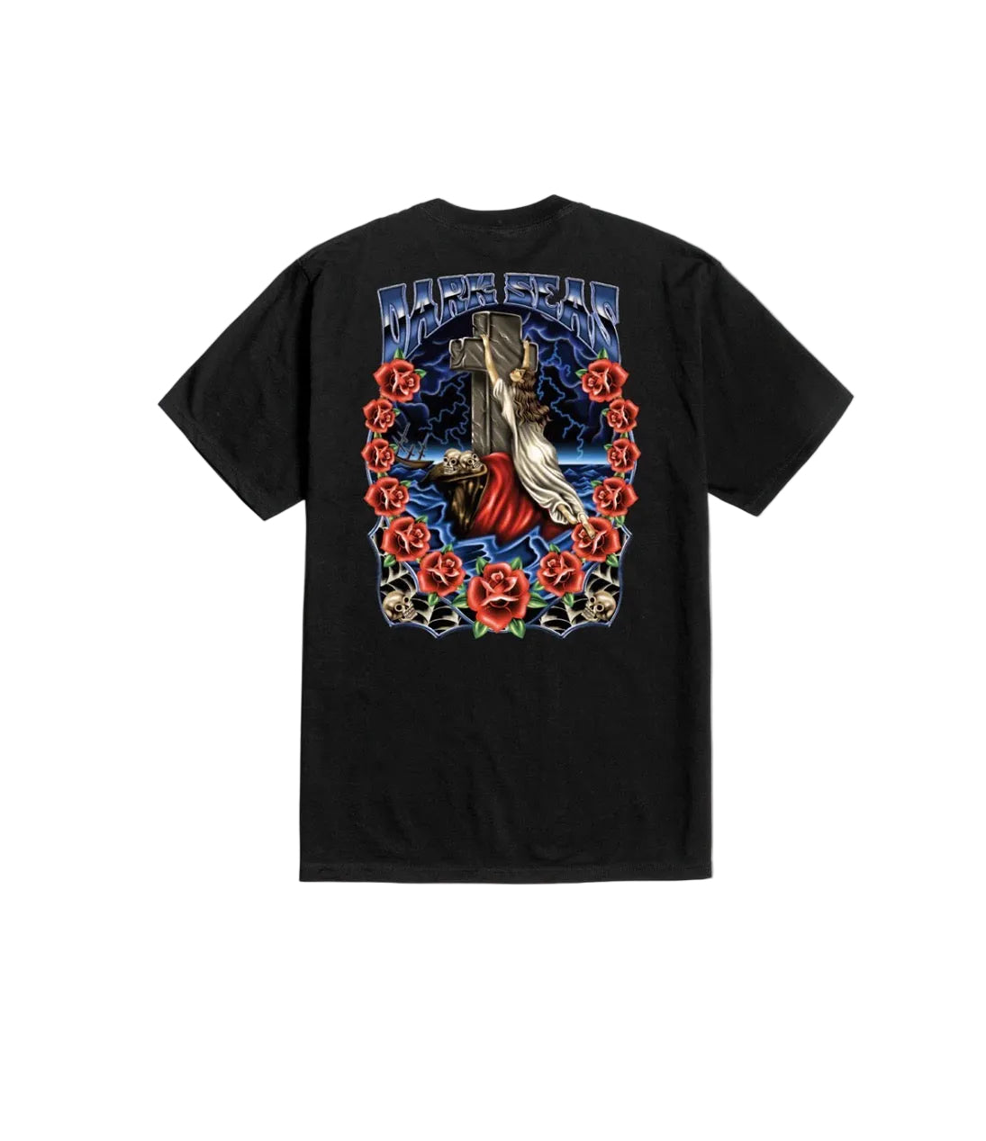 Camiseta Dark Seas 'Rock Solid' - Negro