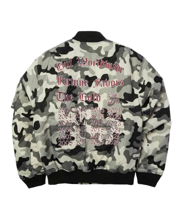 Chaqueta de vuelo 'Olympia' de HUF - Camuflaje