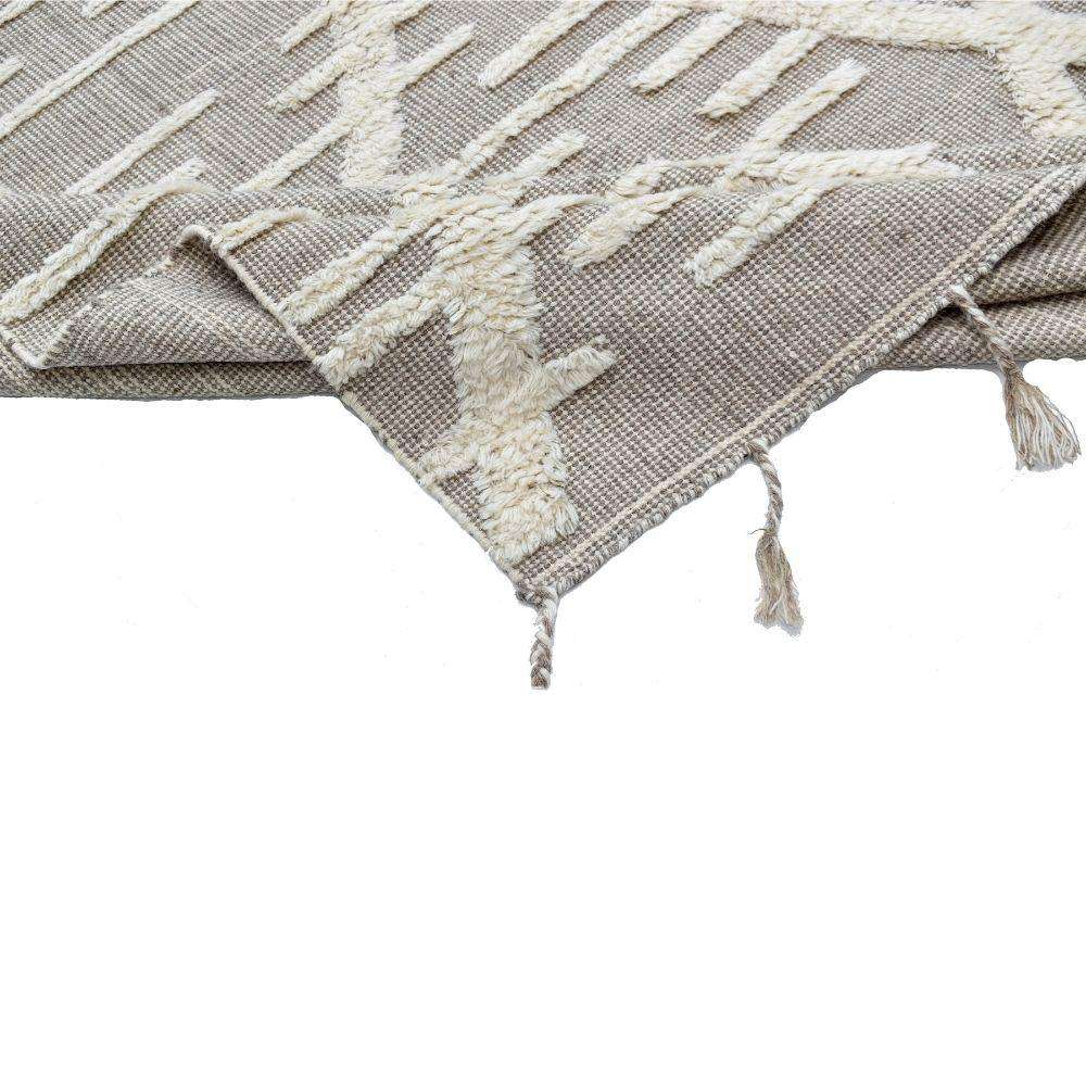 Rain Woven Wool 6X9 Rug