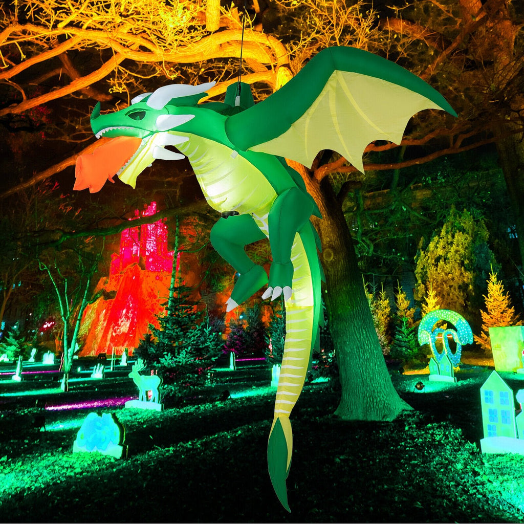 Dragon gonflable suspendu d'Halloween de 5 pieds