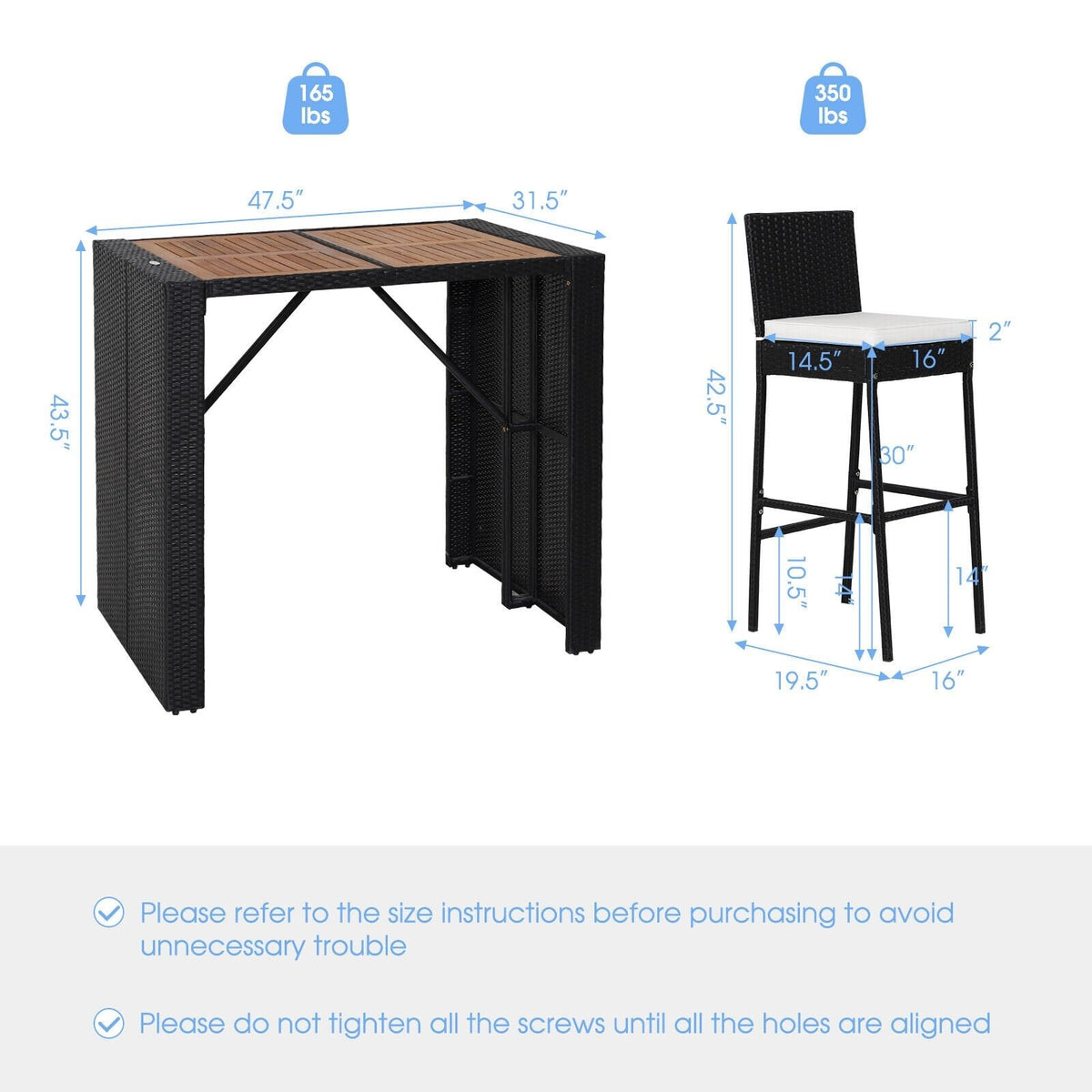 Juego de comedor de patio de 5 piezas de madera de acacia