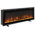 Chimenea Eléctrica Empotrada de 50 Pulgadas con Control Remoto y Color y Brillo Ajustables-50 pulgadas