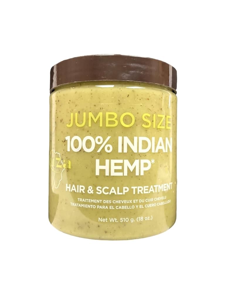 Kuza Jumbo Size 100% Indian Hemp Hair & Scalp Treatment 18 oz