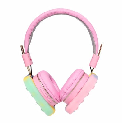 Stress Reducing Headphones, Children's Toy Headphones Green Sir Loin