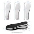 Men Women Invisible Height Increase Insoles Heel Lift Taller Shoe Puce Gaia