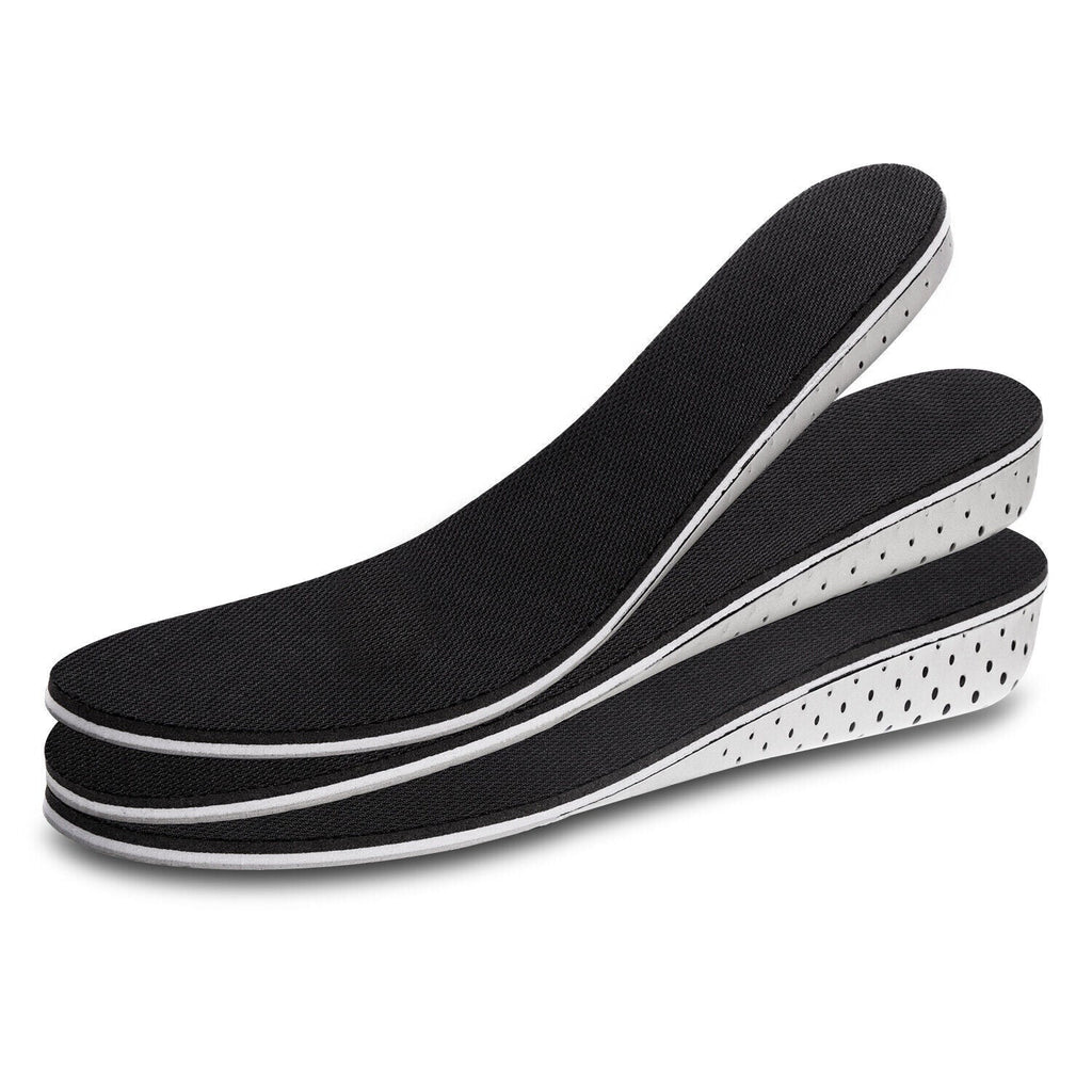 Men Women Invisible Height Increase Insoles Heel Lift Taller Shoe Puce Gaia