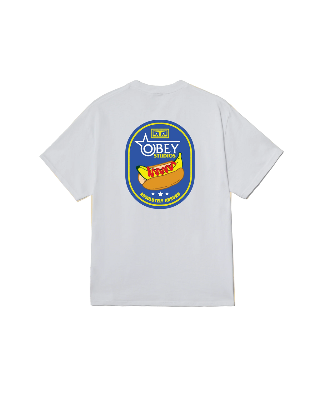 Camiseta Obey 'Absolutely Absurd' - Blanco