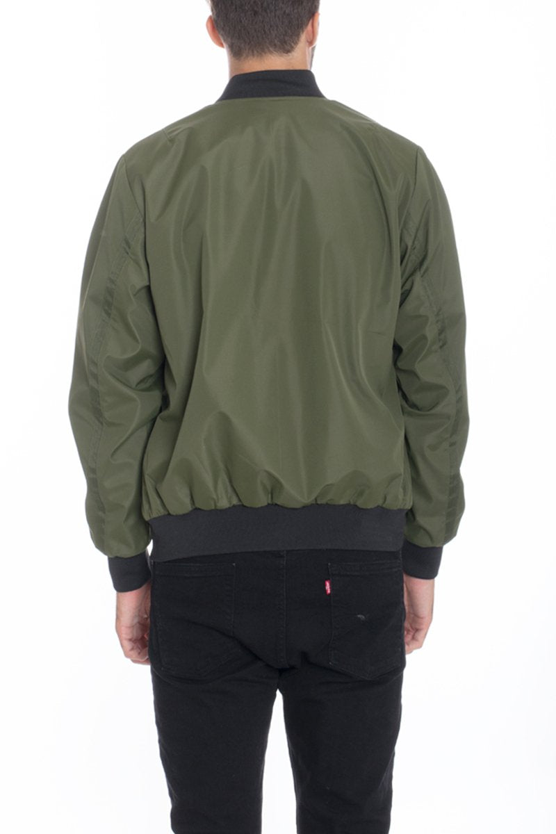 Mens Vinyl Waterproof Windbreaker Lime Milo