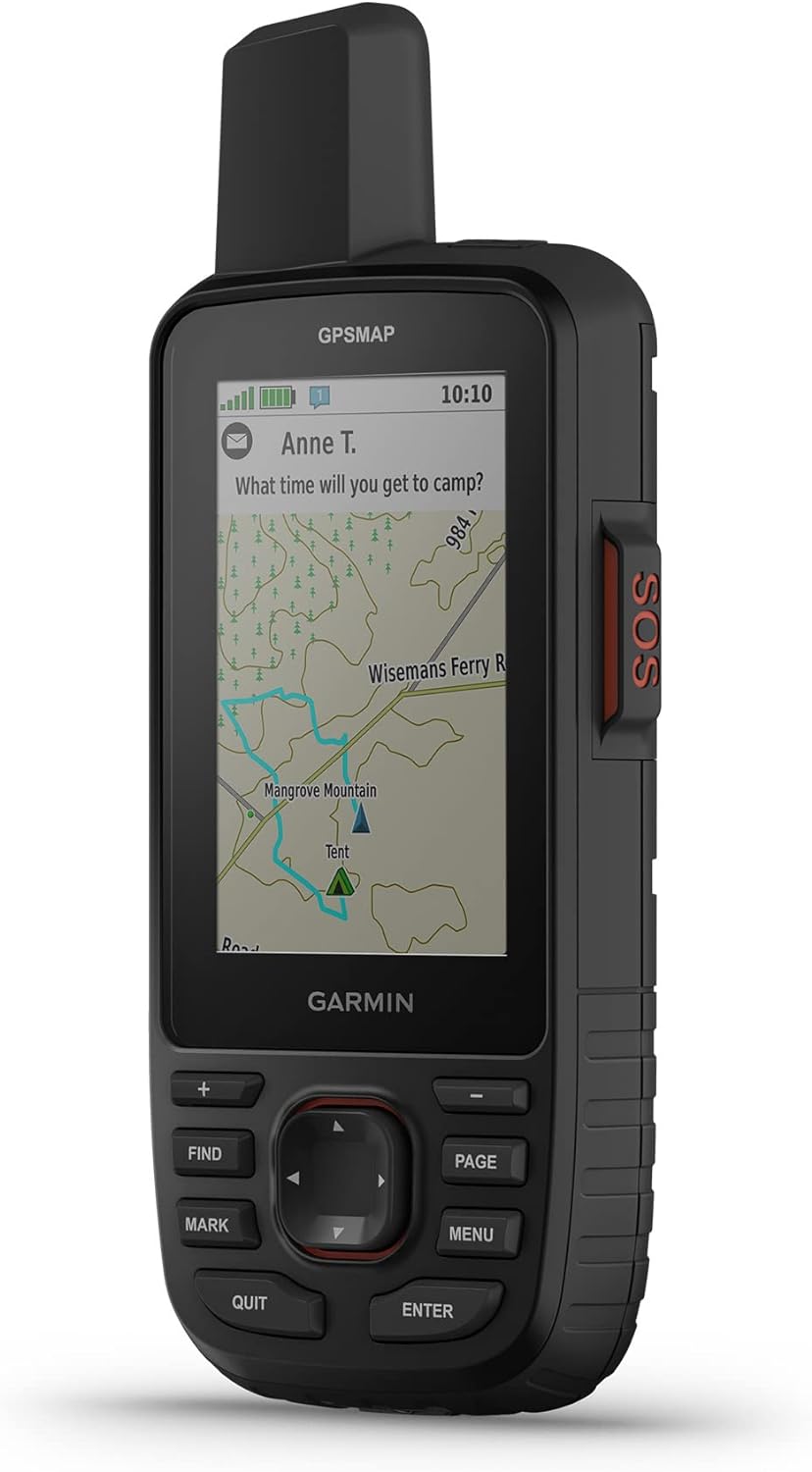 GPS portátil resistente Garmin GPSMAP® 67i con tecnología satelital inReach®