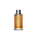 BOSS Bottled The Scent After Shave for Men - Oriental spicy masculine fragrance with ginger, maninka fruit, leather accords notes, 100ml